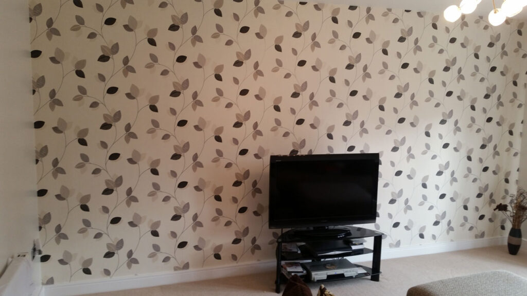 Living room wallpaper, Derby