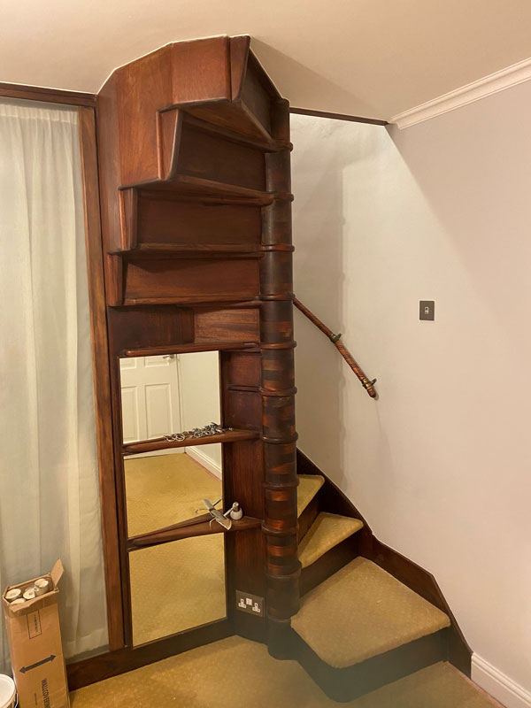 Spondon staircase (after)